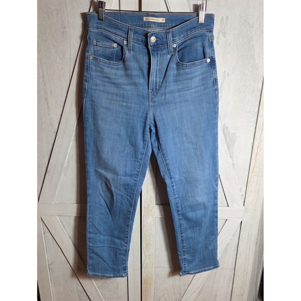 Levi's 724 High Rise Straight Jeans Size 29